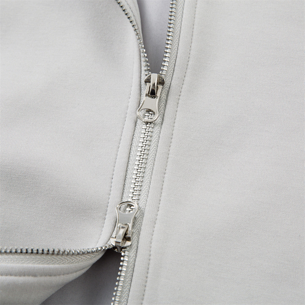 Versatile Cleanfit Stylish High Neck Casual Jacket