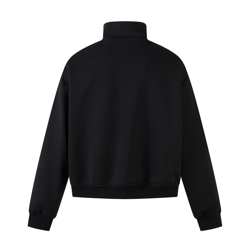 Versatile Cleanfit Stylish High Neck Casual Jacket