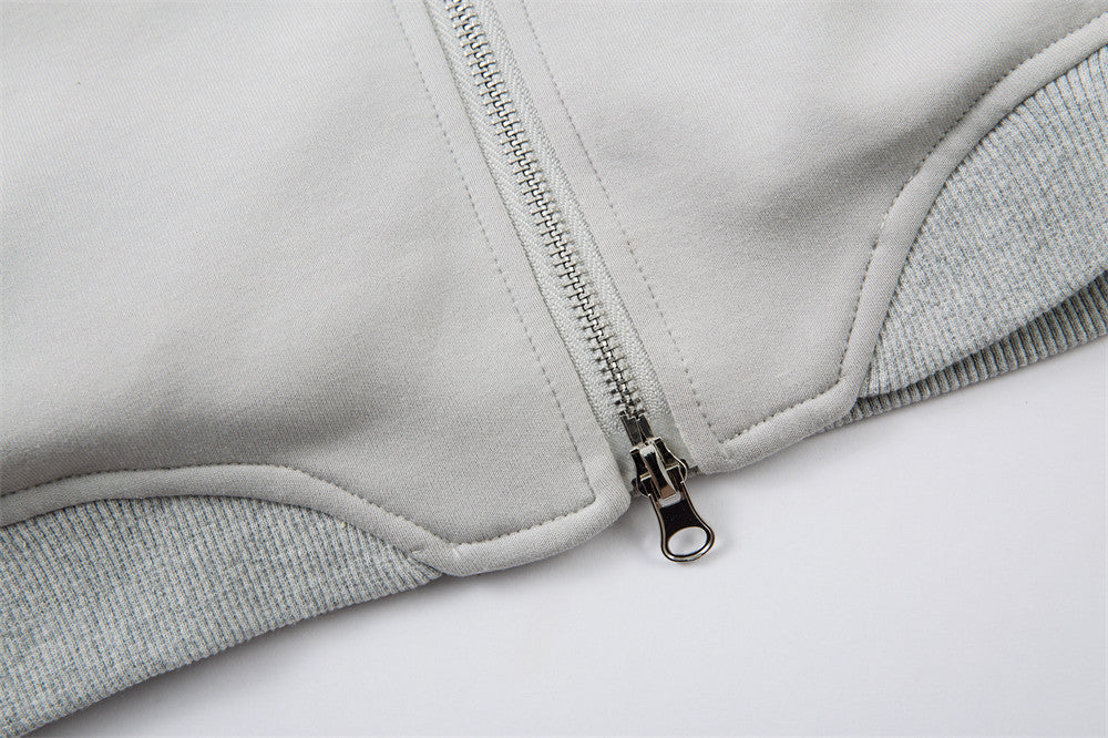 Versatile Cleanfit Stylish High Neck Casual Jacket