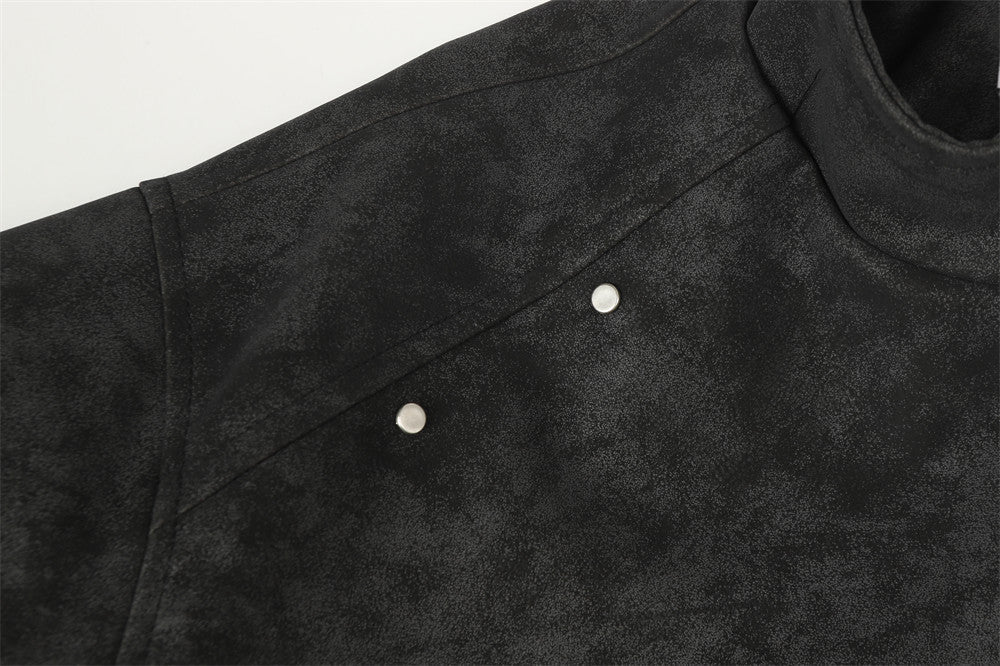 Breathable Streetwear Hip Hop Punk Motorcycle Jacket