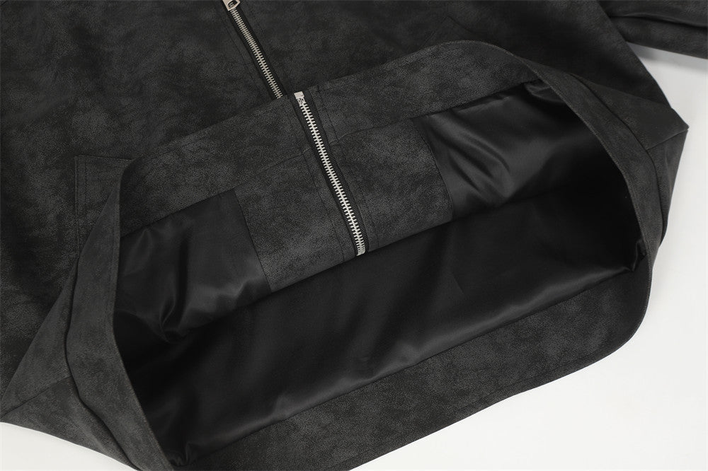 Breathable Streetwear Hip Hop Punk Motorcycle Jacket