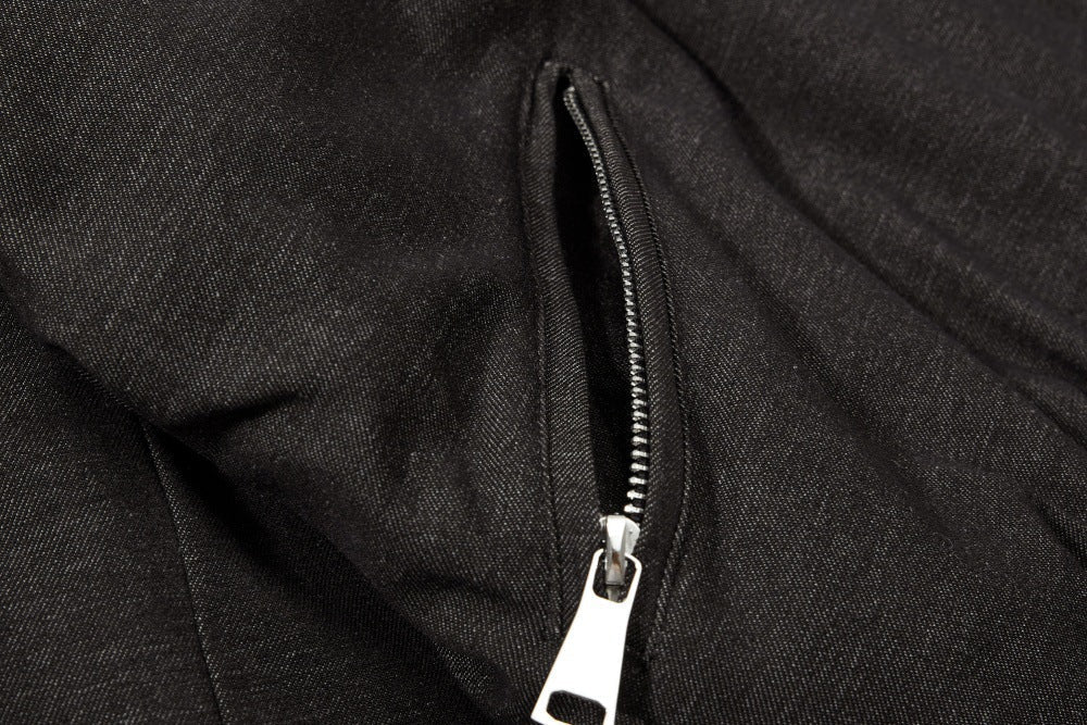 Trendy Lined Thickened Collar Faux Furr Padded Jacket