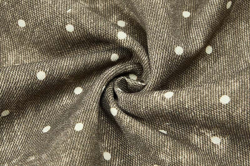Faded Polka Dot Wide Leg Pants