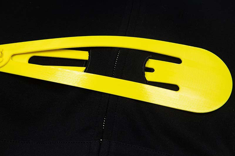 Star Appliqué Color-Block Zip Hoodie