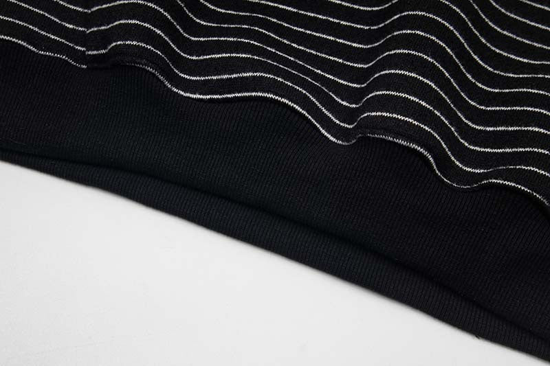 Made Striped Graphic Hoodie