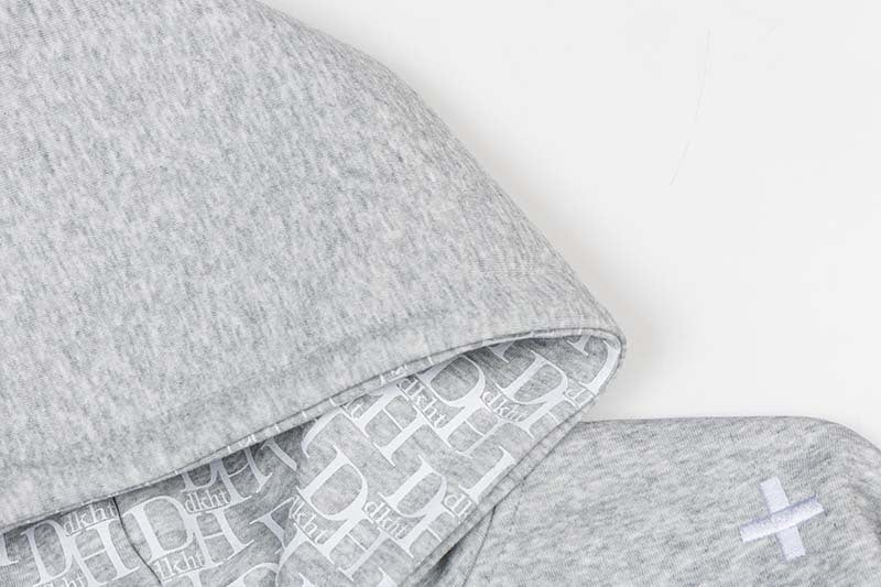 Bold Block Letter Graphic Hoodie