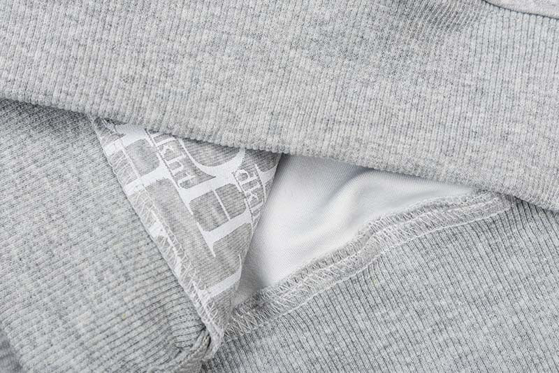 Bold Block Letter Graphic Hoodie