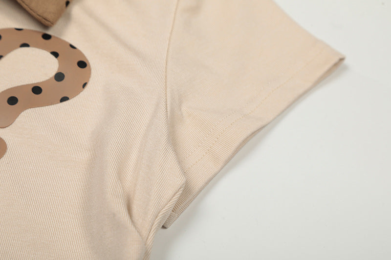 Polka Dot Question Mark Polo Shirt