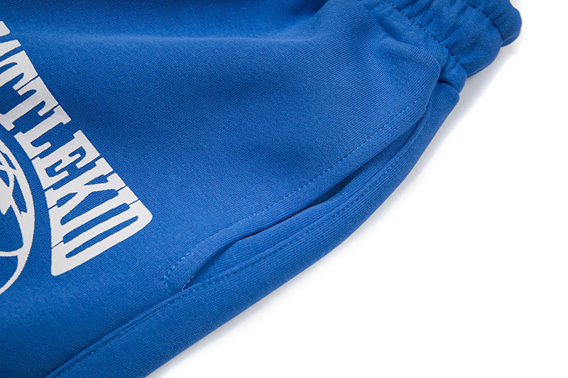 Wide-Leg Graphic Sweatpants