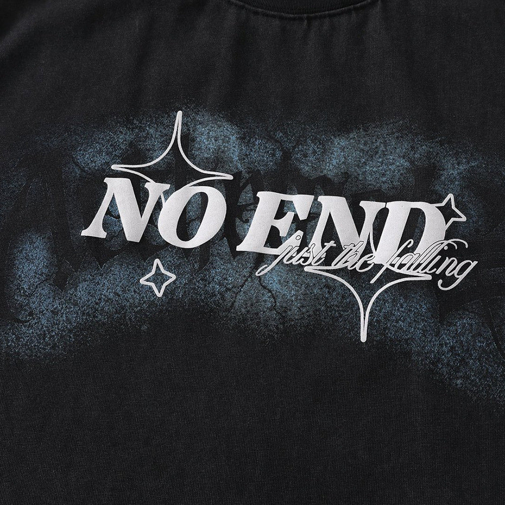 No End Graphic Oversized T-Shirt