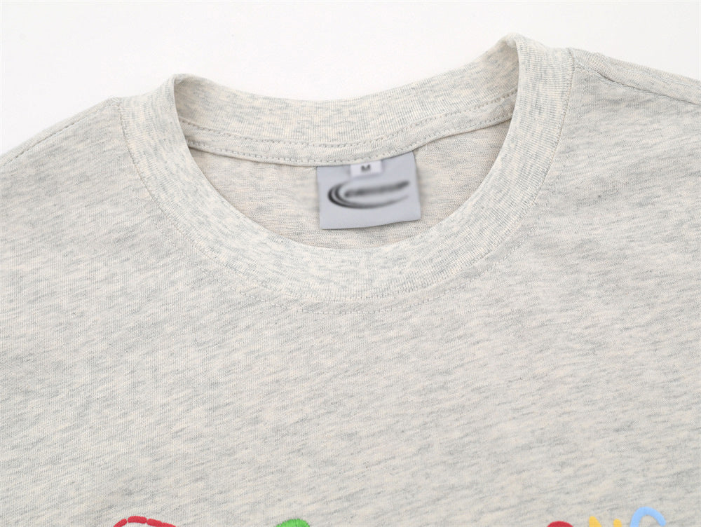 Playful Cat Graphic T-Shirt