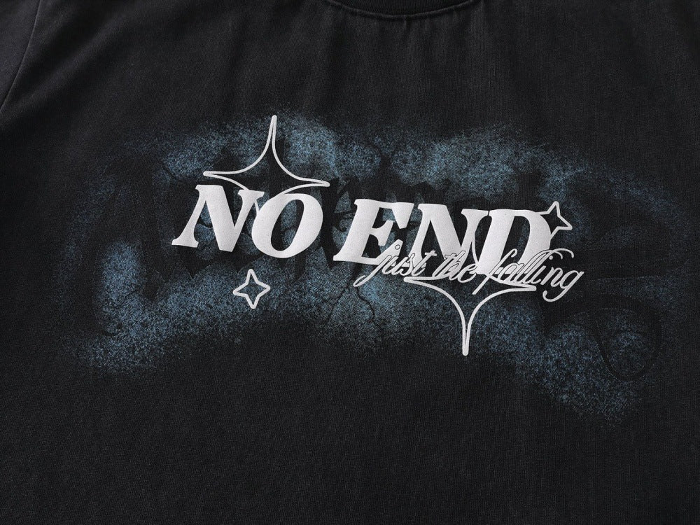 No End Graphic Oversized T-Shirt