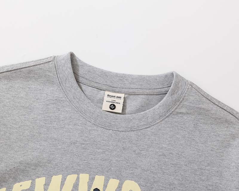 Star Graphic Crew Neck T-Shirt