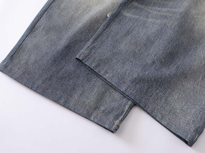 Trompe-l'Oeil High-Waisted Jeans