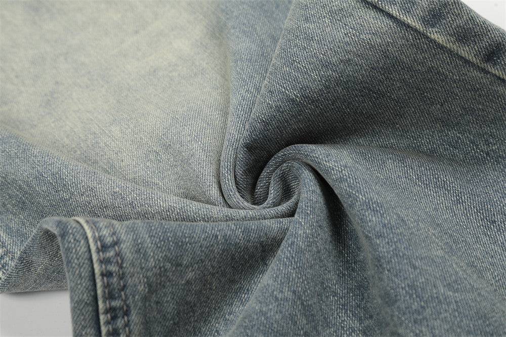 Distressed Baggy Denim Jeans