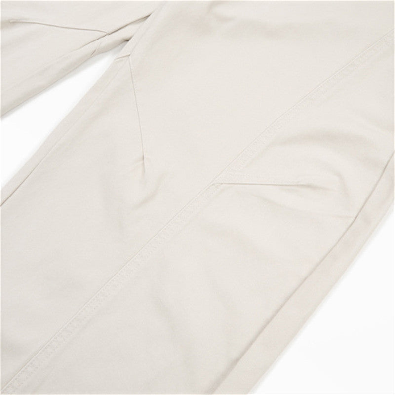 DAXUEN Oversized wide-leg pants with puddle effect