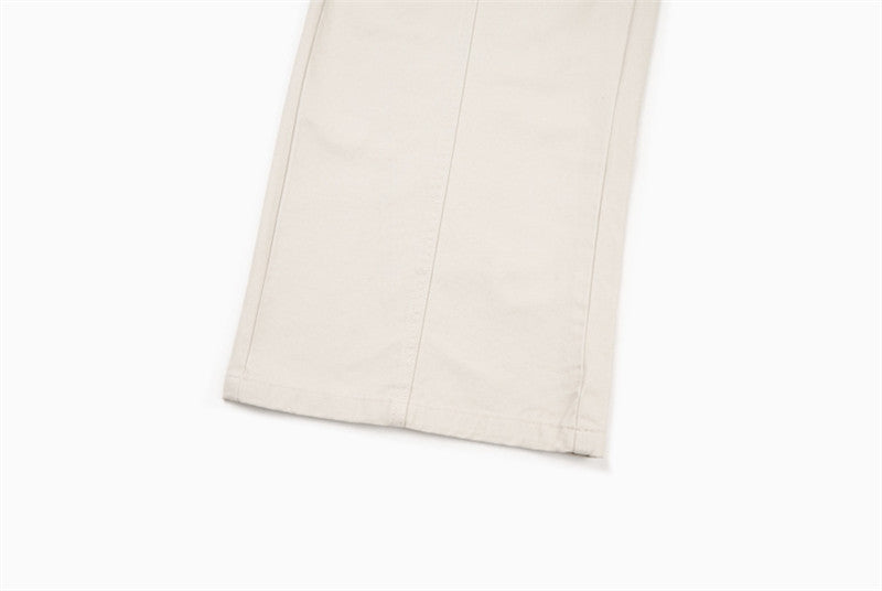 DAXUEN Oversized wide-leg pants with puddle effect