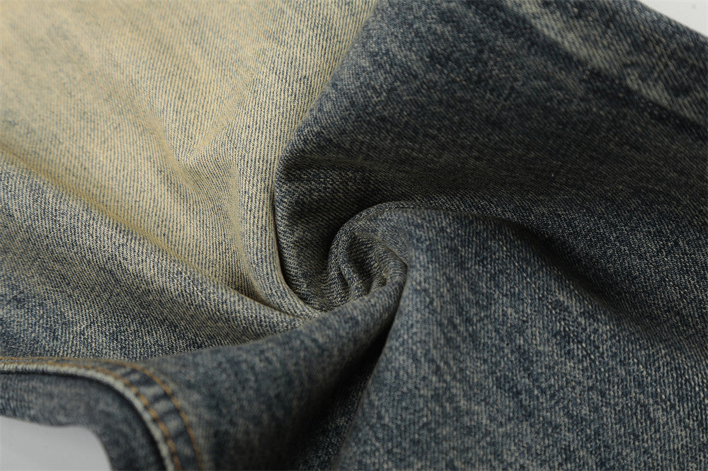 Distressed Baggy Denim Jeans