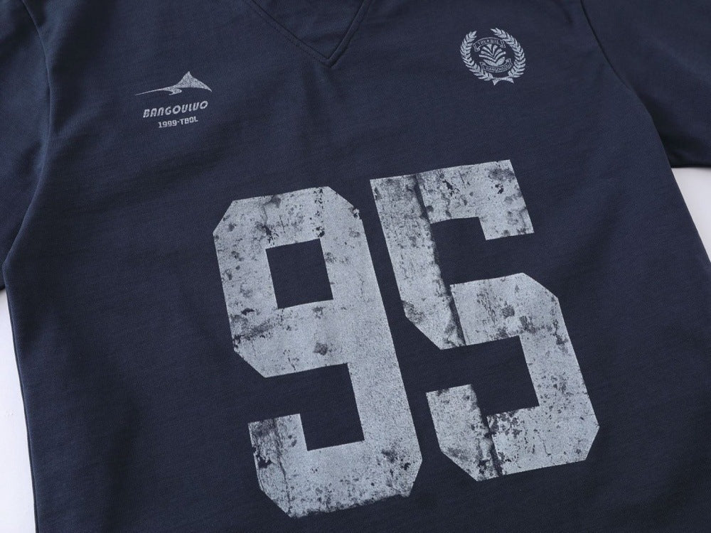 Vintage Graphic V-Neck Tee
