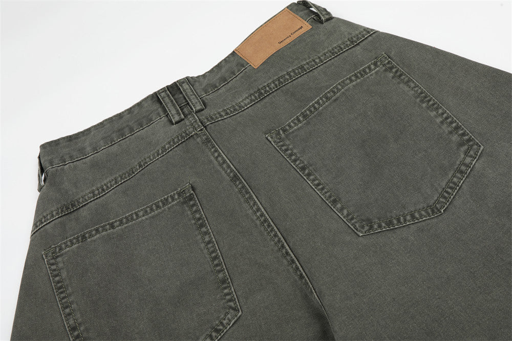 Wide-Leg Balloon Cargo Pants