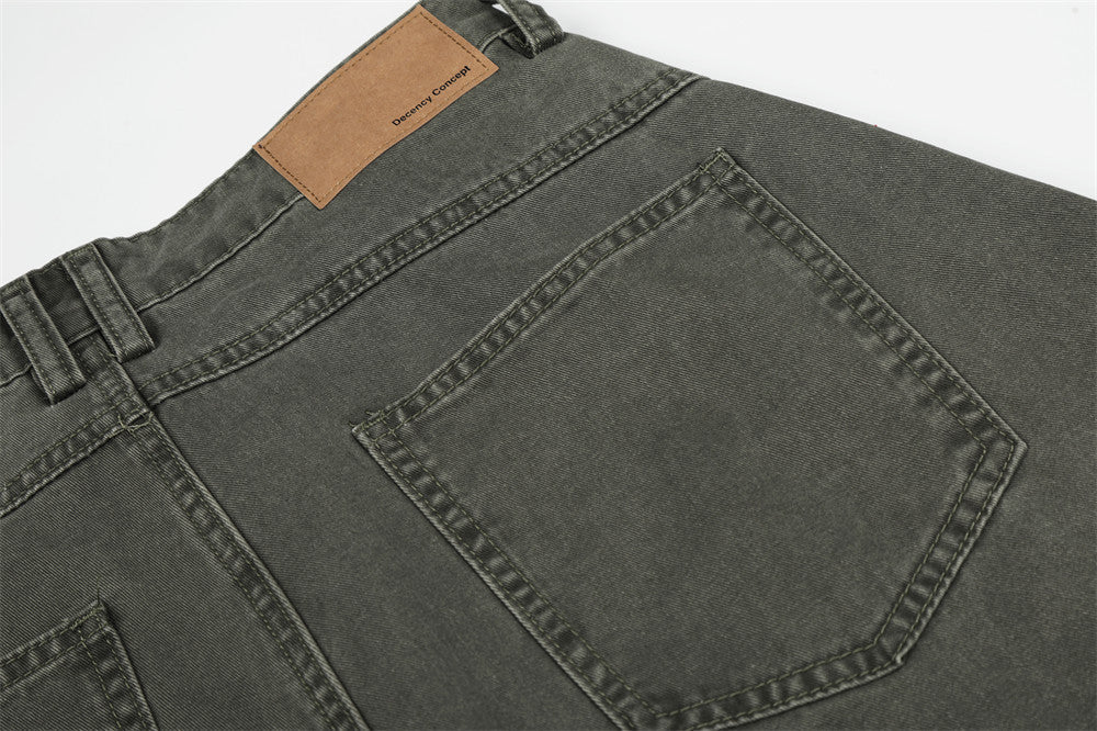 Wide-Leg Balloon Cargo Pants