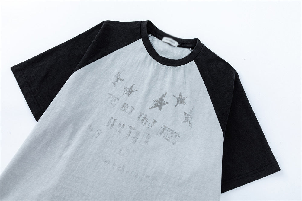 Star-Raglan-T-Shirt