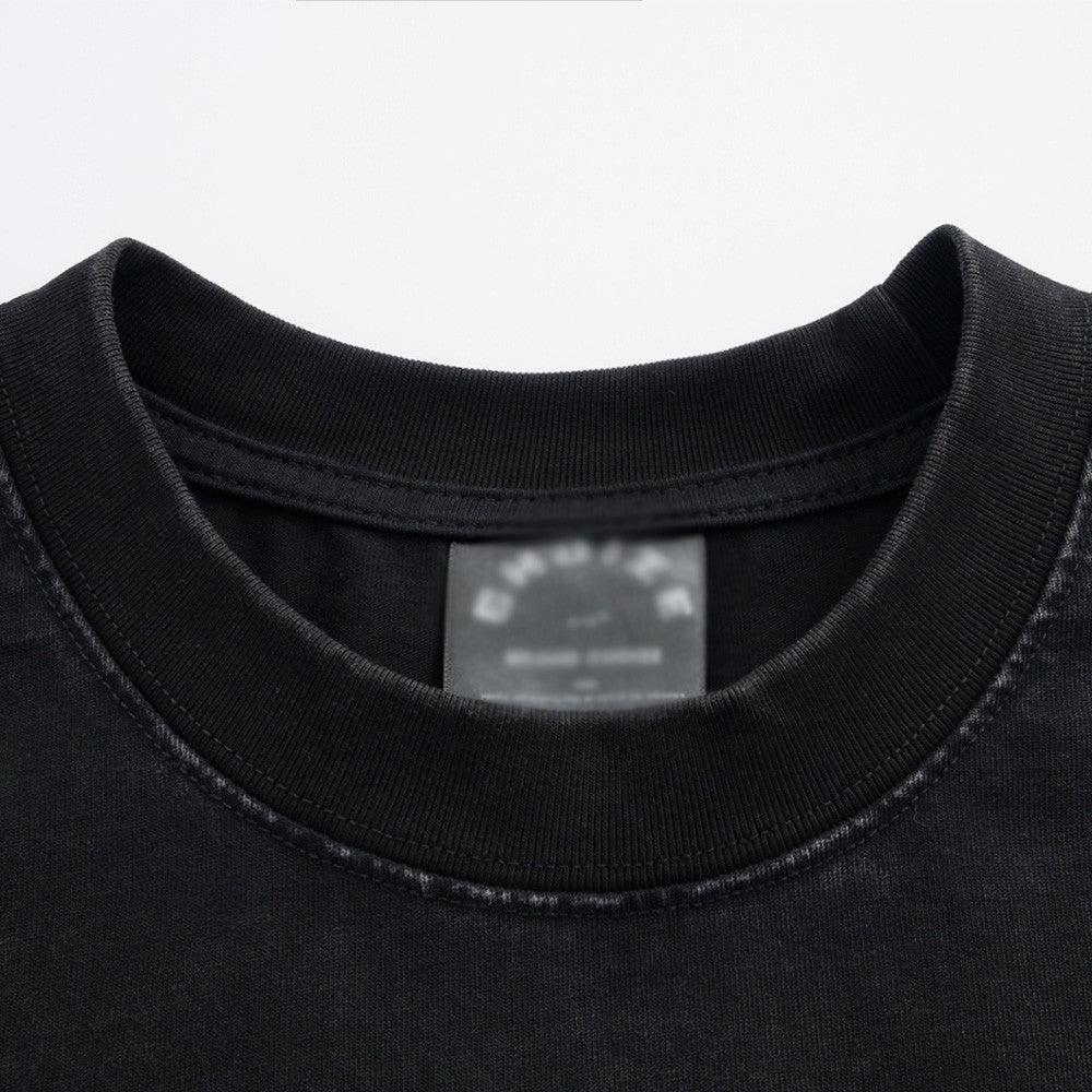 Distressed Graphic Oversized T-Shirt