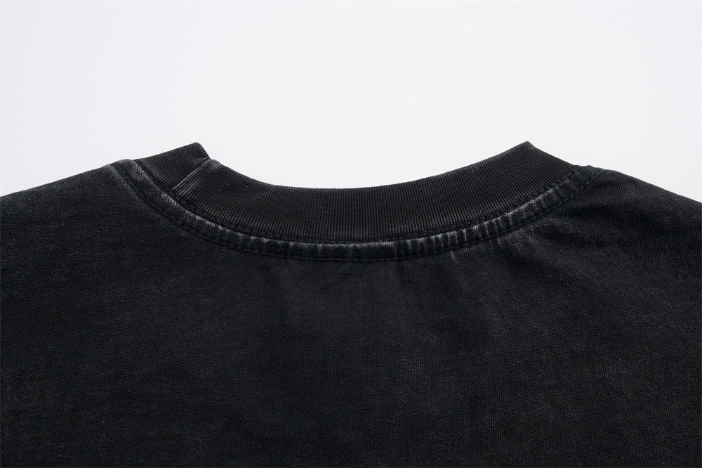 Distressed Graphic Oversized T-Shirt