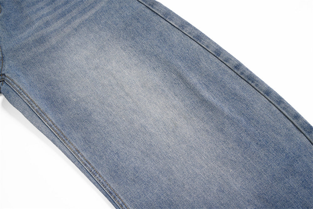 Faded Light Blue Baggy Jeans