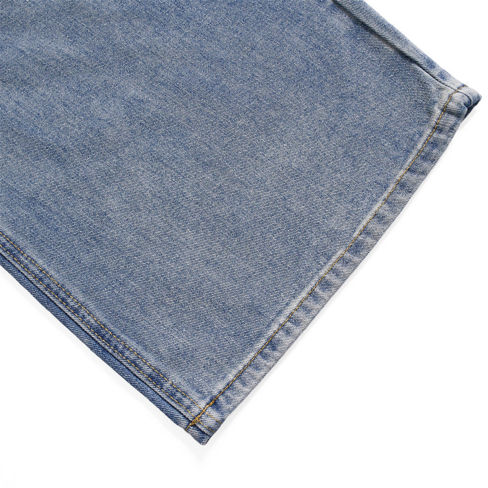 Faded Light Blue Baggy Jeans