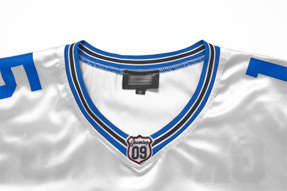 Oversized Sports Jersey with Graphics