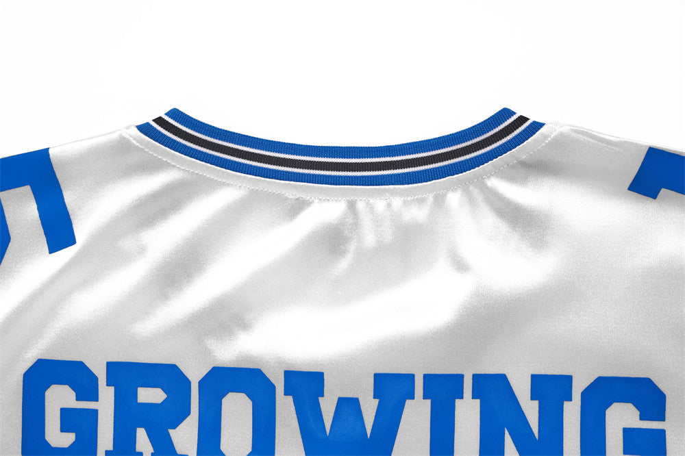 Oversized Sports Jersey with Graphics