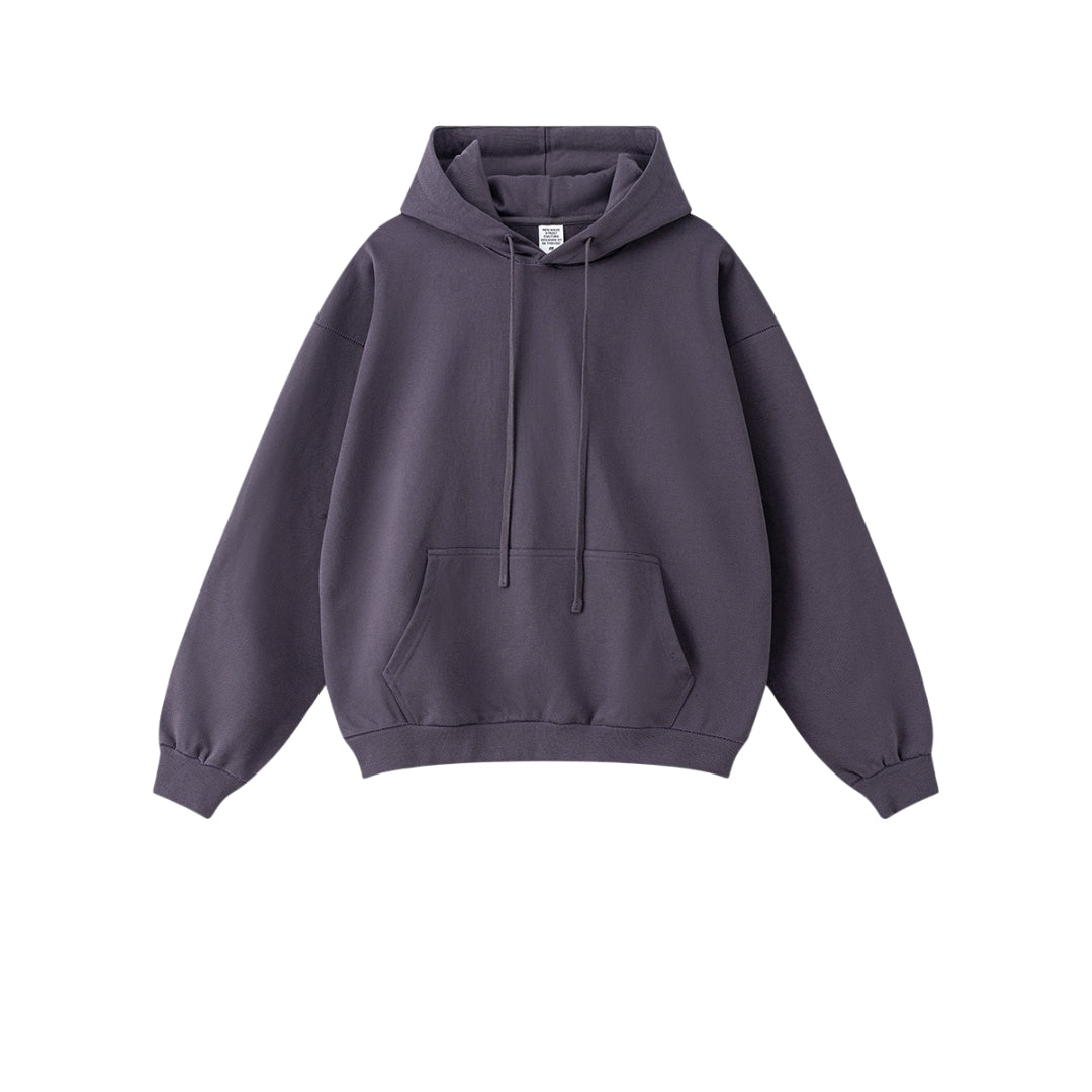 purple pullover hoodie