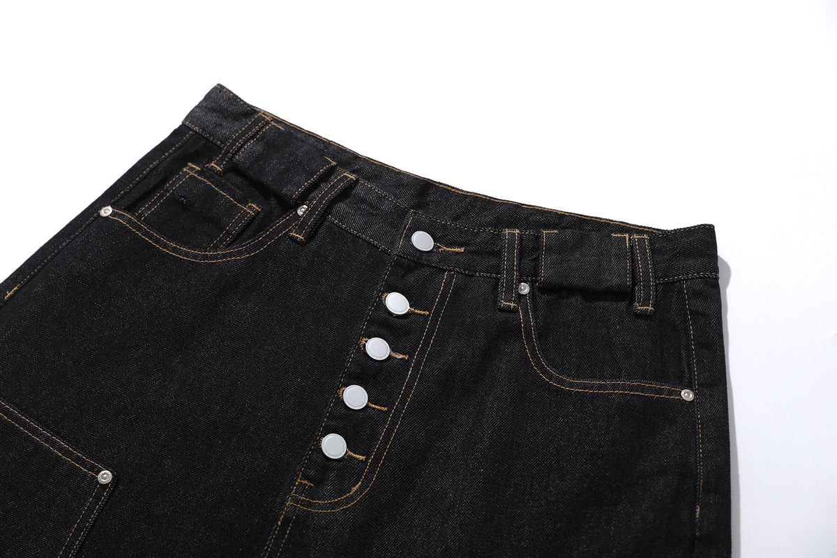 Pantalon de travail en jean multi-poches Madxmarx