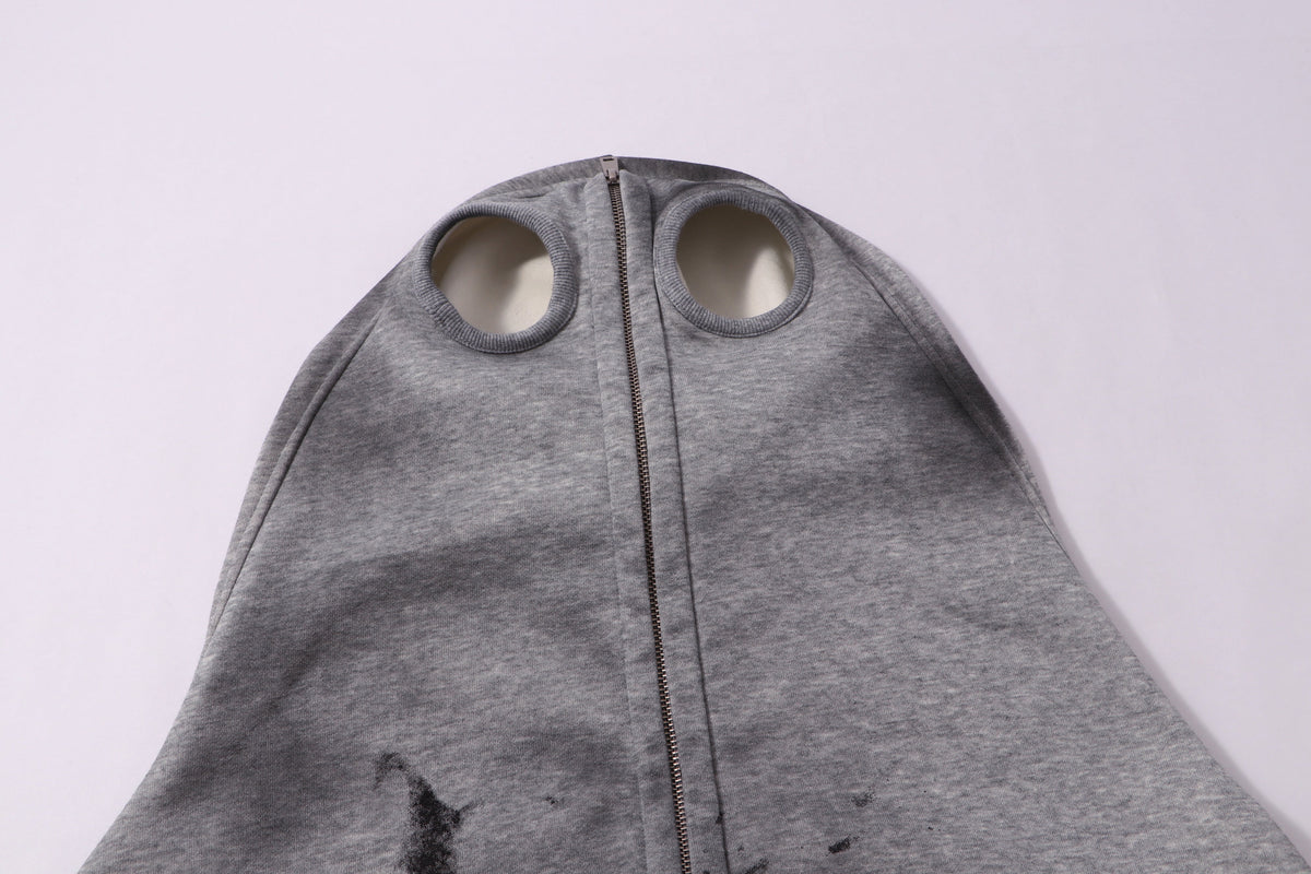 Madxmarx Full-Zip Masked Hoodie