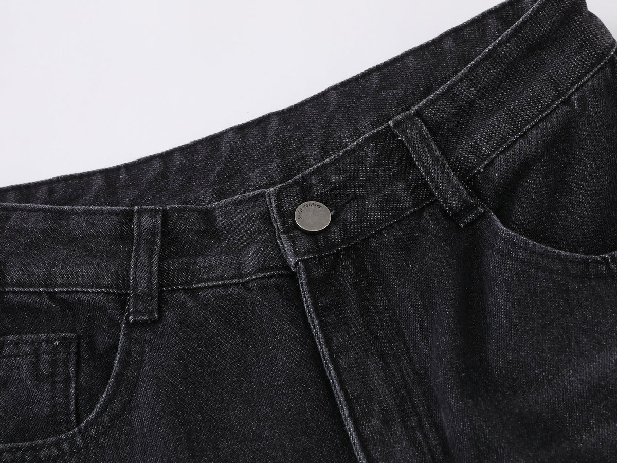 Pantalon en jean à patch étoile Madxmarx
