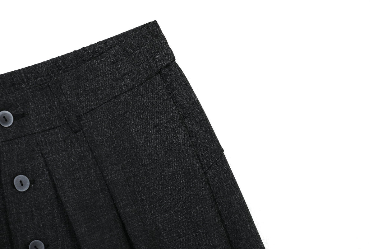 Madxmarx „Minimalistische weite Plisseehose“