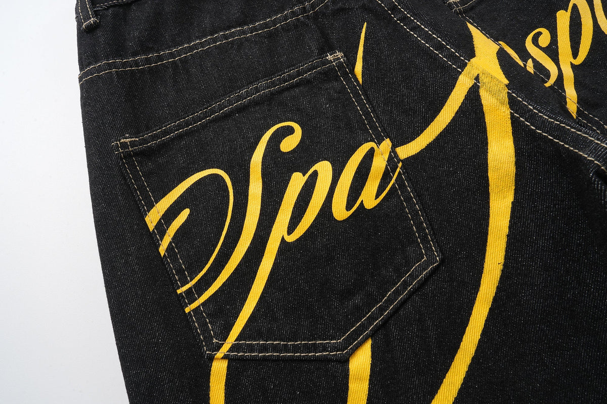 Jeans de pierna ancha Madxmarx Star Script