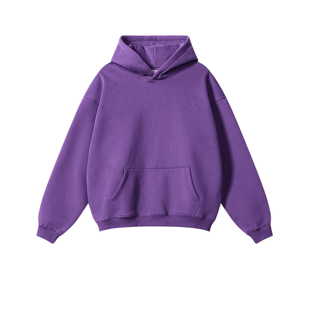 purple hoodie