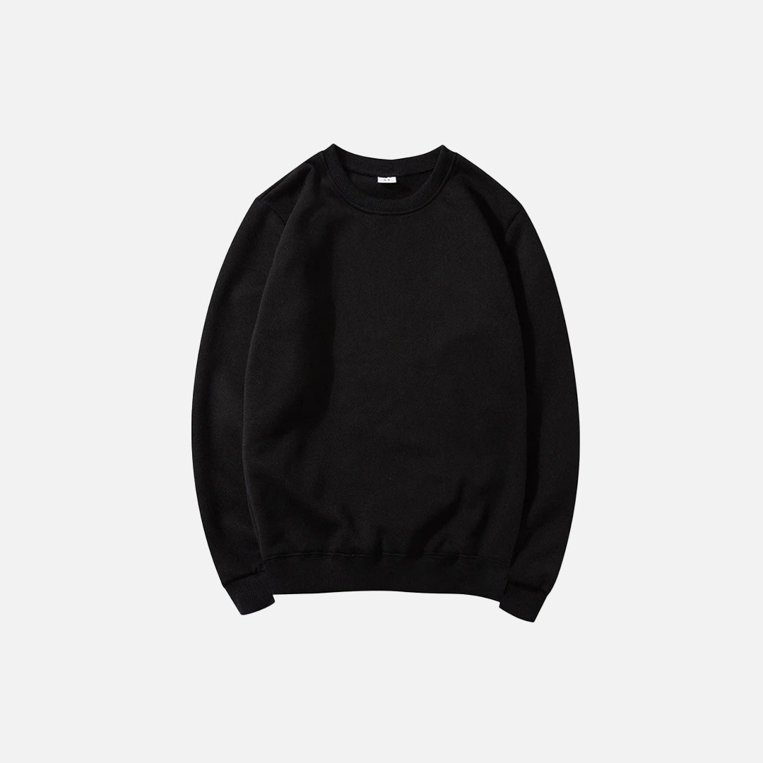 Essential Solid Color Blank Sweatshirt