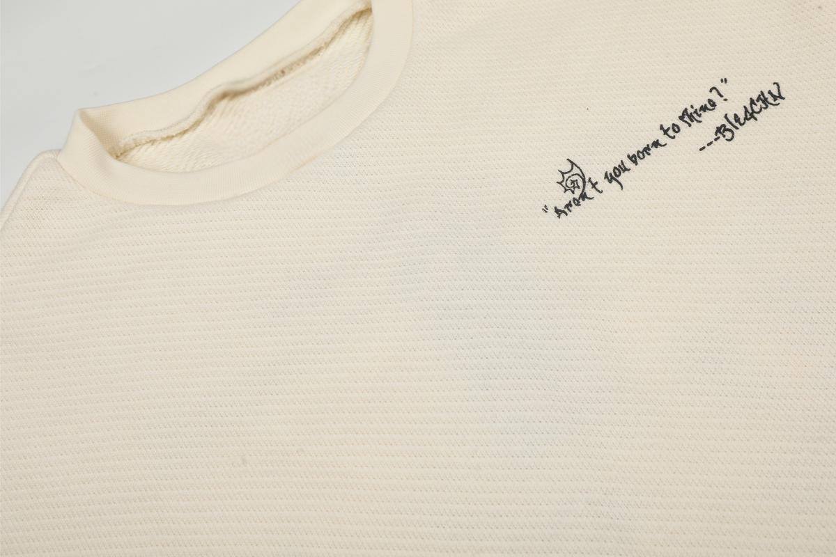 Madxmarx Graphic Textured Sweatshirt