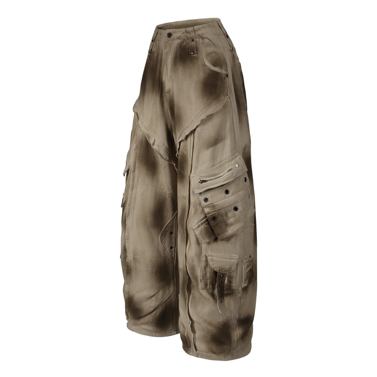 Pantalon cargo style tonneau vieilli Madxmarx