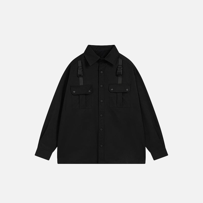 Solid Color Loose Shirt
