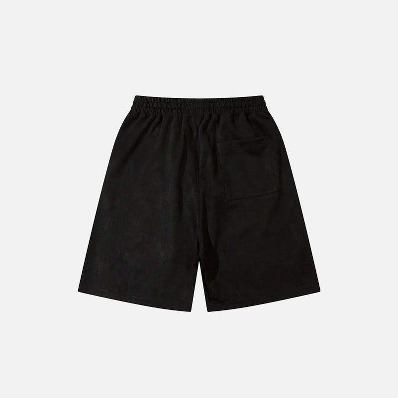 Y2K Embroidery Baggy Shorts