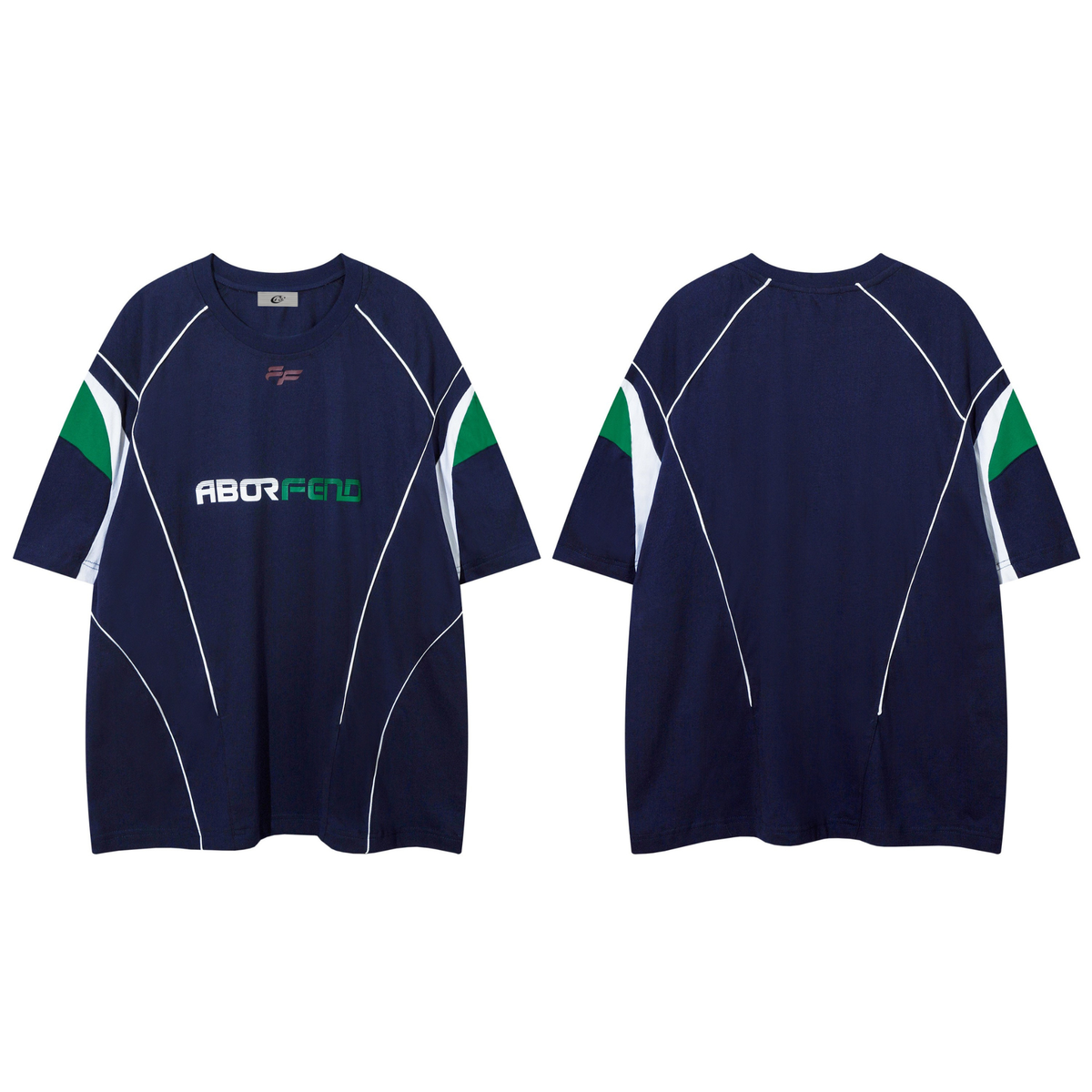 Madxmarx ABORFEND Paneled Jersey Tee