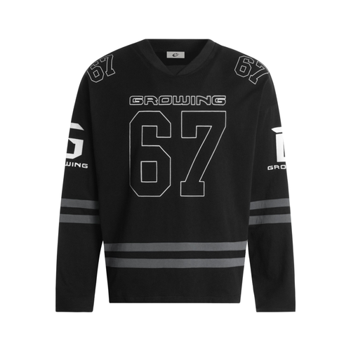 Madxmarx “67” Stripe Long-Sleeve Jersey - M / Black