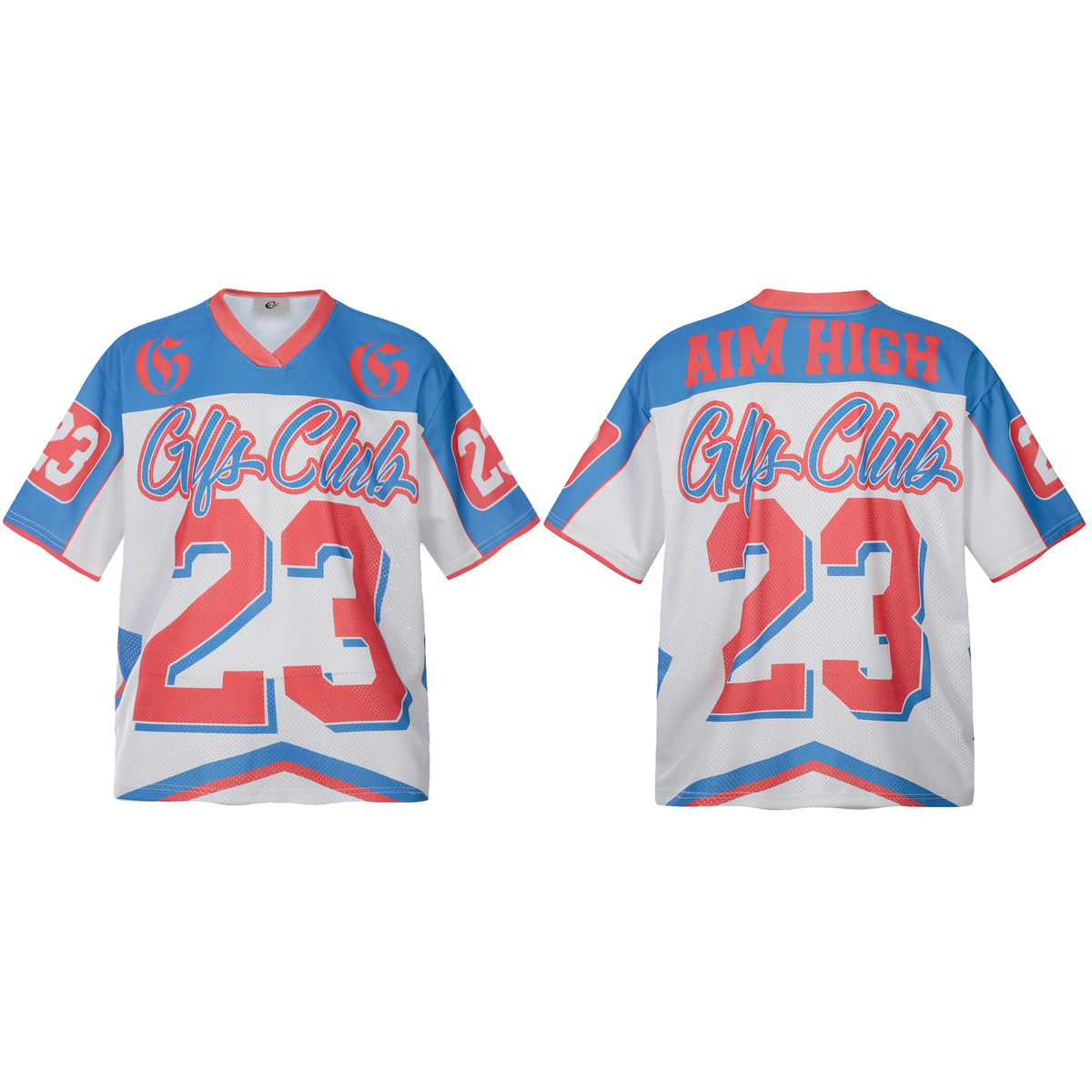 Madxmarx Retro Colorblock Sports Jersey