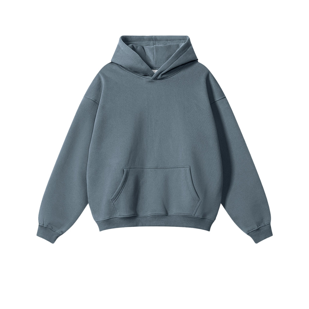 gray hoodie