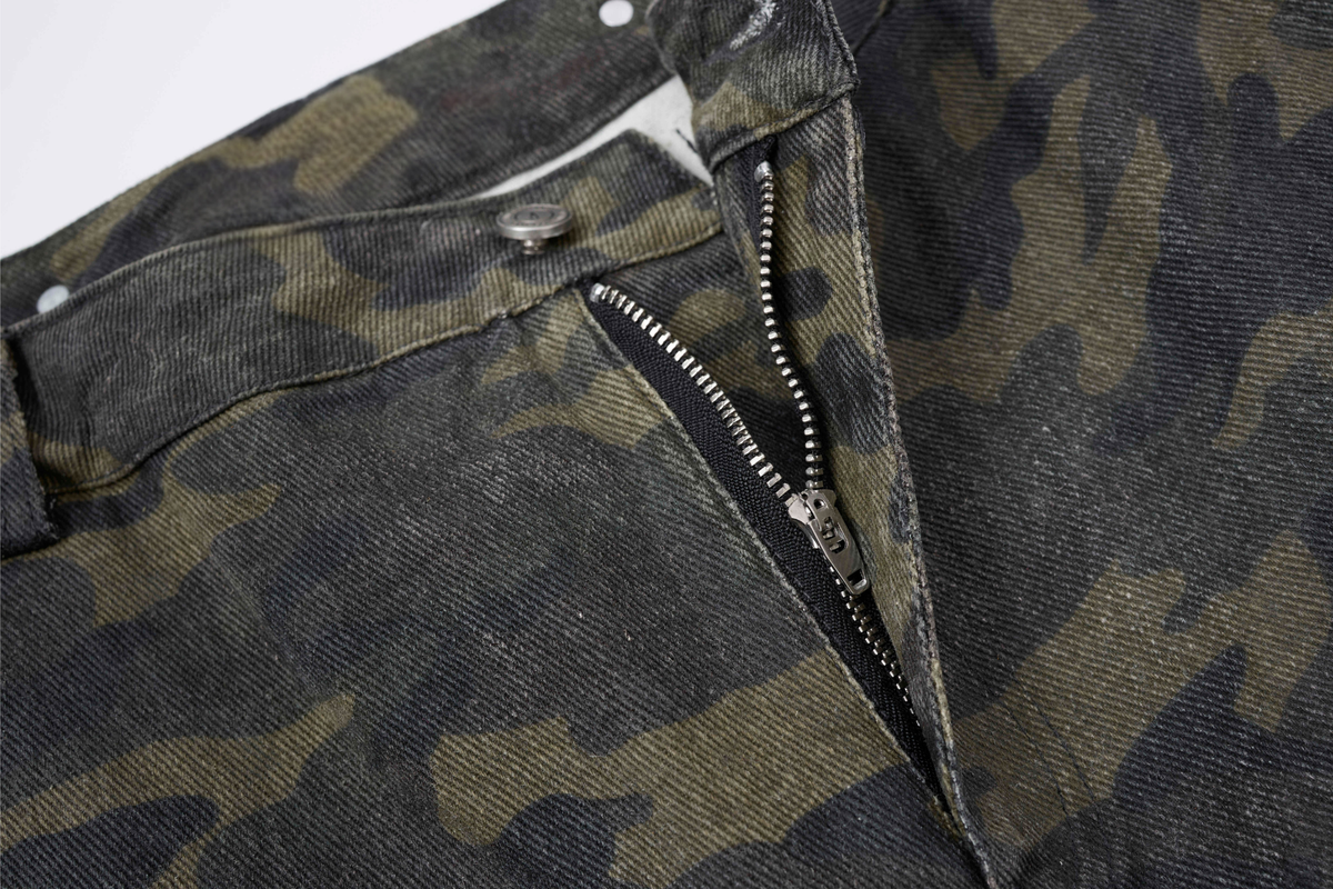 Pantalon cargo large camouflage Madxmarx