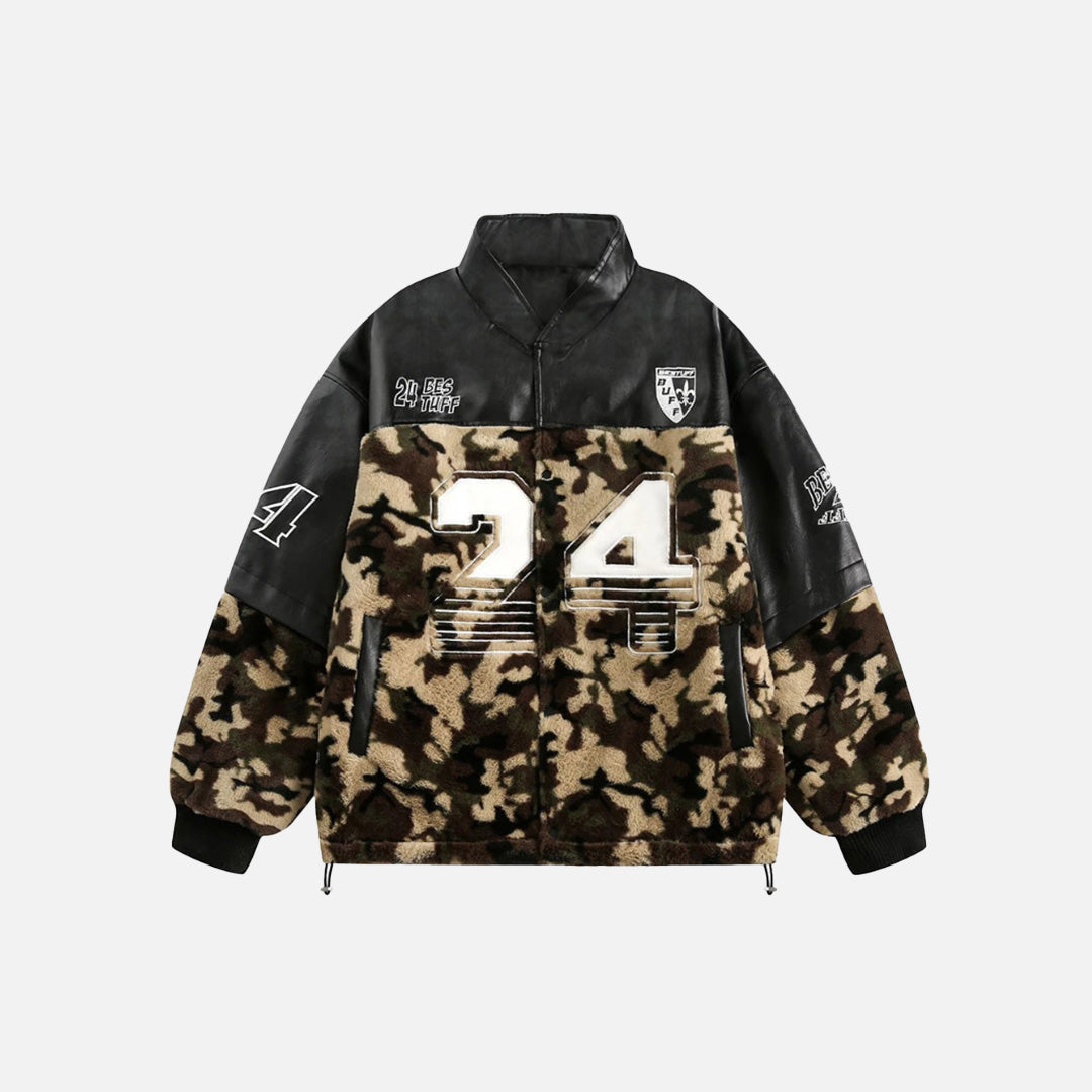Sport Varsity Camouflage Jacket